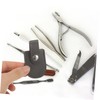 Minkissy Finger Covers Protection Cuticle Nipper Case for Nail Tools