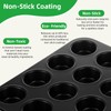 11-Piece Nonstick Baking Pans Set - Professional Grade Carbon Steel