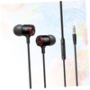 Operitacx Metal In-ear Earphones Heavy Bass Sound Quality Wired Control