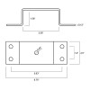 A.A 4 Pack - Heavy Duty Bolt-On 2 x 4