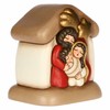 THUN, Mini Nativity Scene with Cabin and Holy Family Made