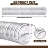 Therwen 4 x 40' Flexible PVC Dust Collection Hose, Heavy