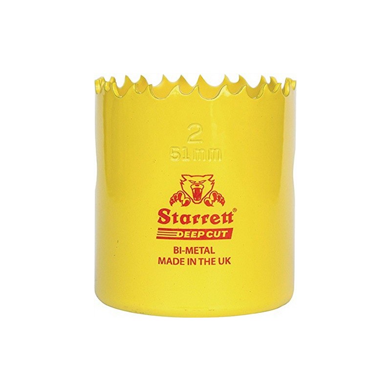 Starrett DH0334 95mm 3.3/4-inch HSS Bi-Metal Dual Pitch Professional Hole