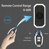 Bike Alarm with Remote Control 113dB Super Loud Vibration Motion