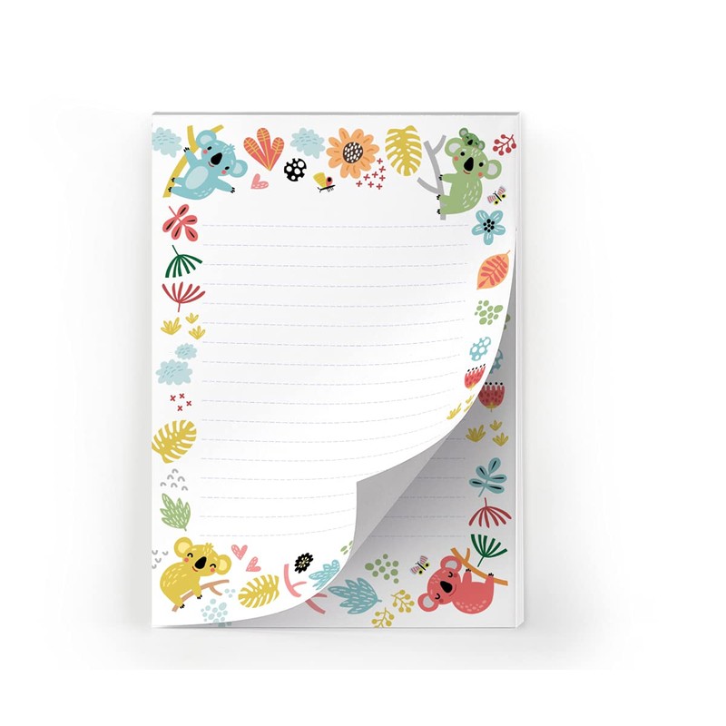 Letter Pad with Envelope for Kids Animals Koala Stationery Set