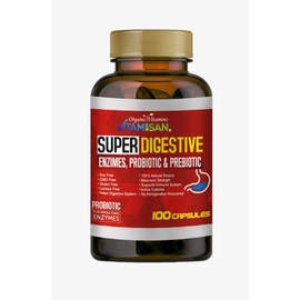 VITAMISAN Sales Biliares Digestive Enzymes Pancreatin Enzimas Digestivas probiotic and prebiotic 100 caps