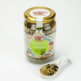 Altenburger Original Preserving Spice, 400 g in a Jar, for Pickling Vegetables such as Cucumbers, Beans, Peppers, Onions, etc