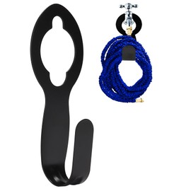 UNCO Metal Garden Hose Hanger - Fit 50' of 5/8' Hose, Portable, Hanging Holder