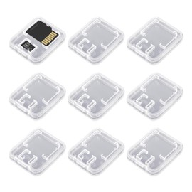 Pack of 9 SD Card Storage Box, Foldable SIM Card Storage, SD Card Box, Mini SD Card Holder, SD Card Storage Box, Suitable for Storing and Storing SD Cards