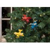 Kurt S. Eagle Vintage Aircraft Yellow Blue Red 4 Inch