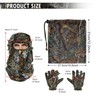 Ghillie Suit Camouflage 3D Leaf Hunting Chasse Outdoor Airsoft Camo