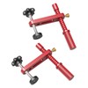 2PCS Bench Dogs Clamp 19mm Red Color Adjustable MFT Table