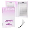 Curacoro LashFolio Narrow Promade Fans 12D-0.03 CC Curl 12-15mm