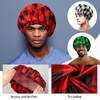 Shower Cap for Men Waterproof Reusable Large Bath Cap Men