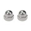 Coshar 1/4-20 Acorn Cap Nuts Hex Nut, 18-8 304 Stainless