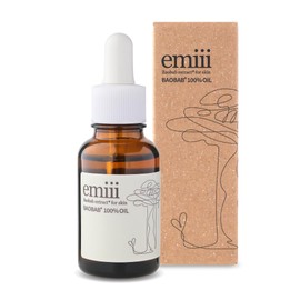 Emii Bab 100% Oil, 1.0 fl oz (30 ml), Organic, Unrefined Natural Massage, Face, Body, Swelling, Moisturizing, Vitamin E emiii