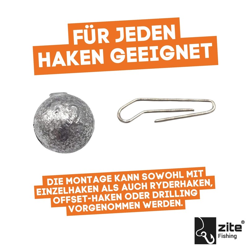 Zite Fishing Cheburashka Lead Jig Head Set - Bottom Jigs