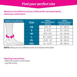 medi Seamless Knit Ankle Support - sprains, rheumatic & osteoarthritis condition Black S