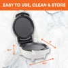 MasterChef 3-in-1 Mini Holiday Breakfast Maker- Make Eggs Pancakes Donuts