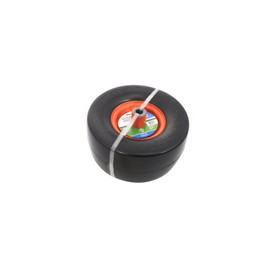 Arnold 490-325-0047 11"x6" Flat Free Lawn Mower Tire, Wheel Assembly, Fits Most Makes and Models, 350 lb Load Rating, 5.9" Centered Hub