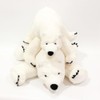 GracesDawn Stuffed Animals - Polar Bear, Lifelike White Polar Bear