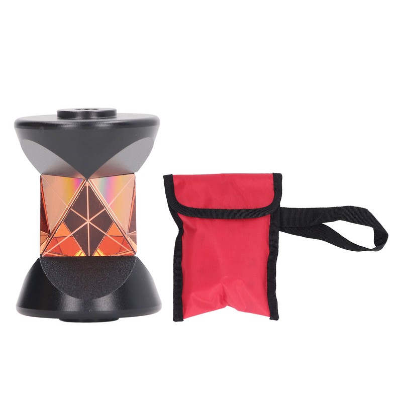 360 Degree Mini Prism Red Film Universal Reflector for Leica