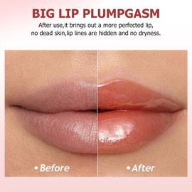 Essence Lip Gloss Lip Oil - Fruit-Flavored Plumping Lip Oil, Long Lasting Lip Glow Balm Lip Care, Transparent Moisturizing No-Sticky Lip Gloss (02#, 10g)