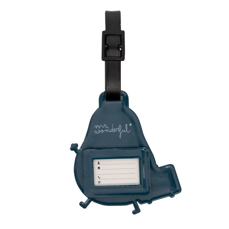 Mr. Wonderful - Luggage Tag Set with 7 Stickers -