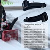Ryzljss 4 Pack 731-04869 Snowblower Chute Flange Replacement Compatible with