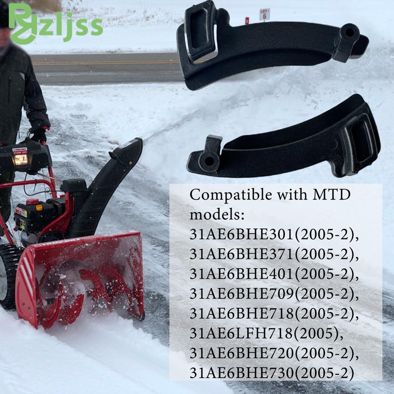 Ryzljss 4 Pack 731-04869 Snowblower Chute Flange Replacement Compatible with