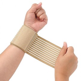 GTF53595 Compression Wrist Brace 4-piece Set (Beige)