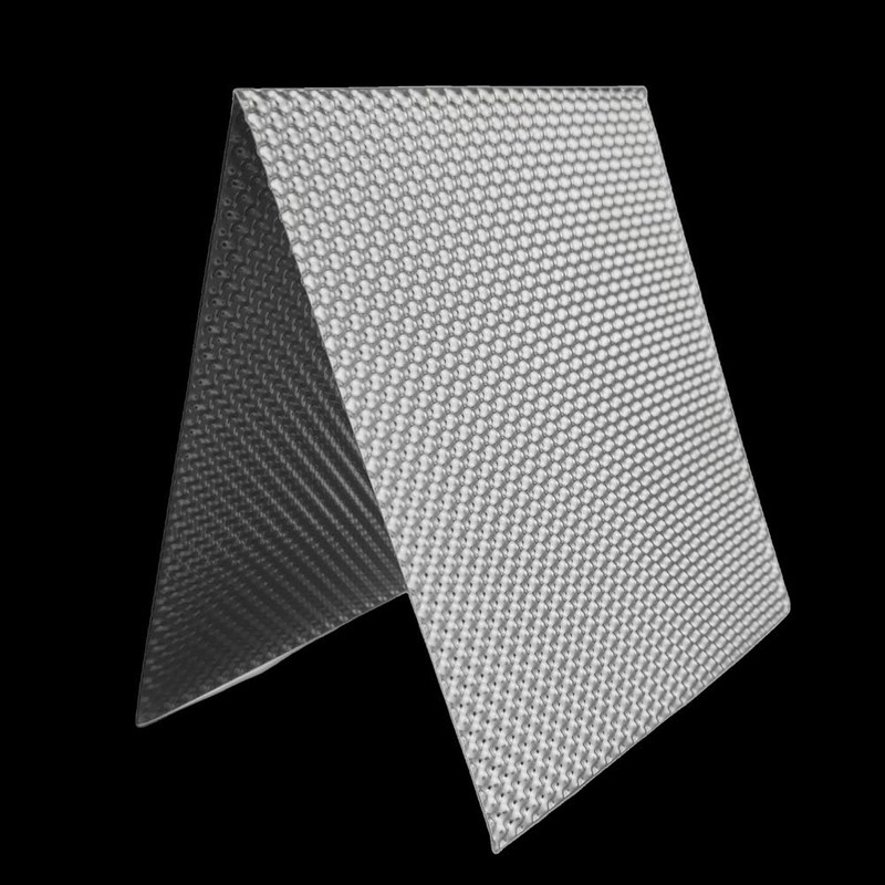 Lrtzizy Embossed Aluminum Heat Shield, Exhaust Pipe Heat Shield and