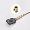 ChuangTim Brushed Nickel Water Flow Control Valve, G1/2" Shower Head