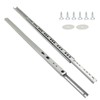 Marvexi 13.5" Small Narrow Drawer Rails Two Way Ball Bearing