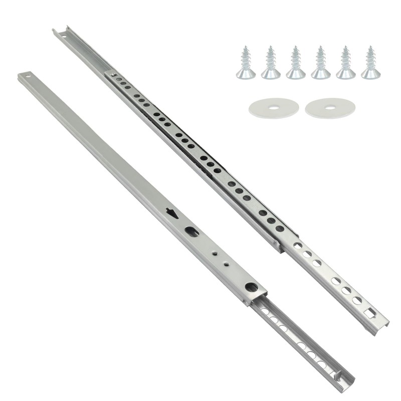 Marvexi 13.5" Small Narrow Drawer Rails Two Way Ball Bearing