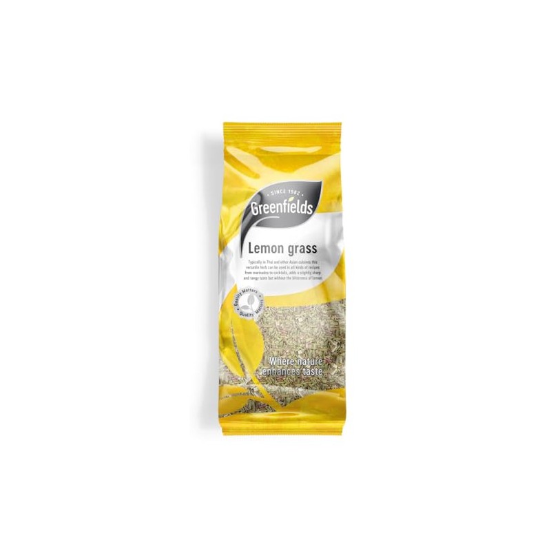 Greenfields Lemon Grass 50g - Herbal Tea Ingredients - Loose