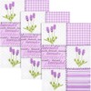 Kracht Tea Towel Half Linen Lavender Size 50 x 70