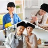Chef's Hat, Pack of 2 Adult Unisex Chef's Hat, Adjustable