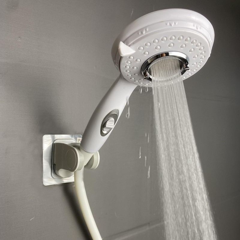 Handheld shower head with on off switch water saving |
