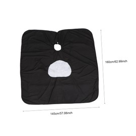 TEHAUX makeup apron Hairdressing Clothes barber cape for men salon cutting cape adjustable snap closure cape mens shawl mens aprons salon cape shampoo cape black cloak robe cell phone man
