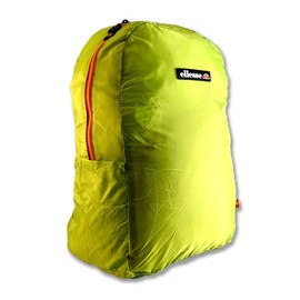 ellesse Laptop Backpack PC Computer Laptop Travel Airplane Hand Baggage Work University Waterproof Sports Helmet Mesh Water Resistant for Men Women (Yellow)