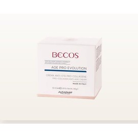 Becos - Age Pro Evolution - Anti-Aging-Creme Pro Collagen 50 ml - wirkt Anti-Aging, restrukturierend und pro-Kollagen mit hochmodernen Wirkstoffen, biofermentiertem löslichem Kollagen und Vitamin C.