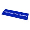 Every Second Counts Wall Sign With Adhesive - Kitchen Decor