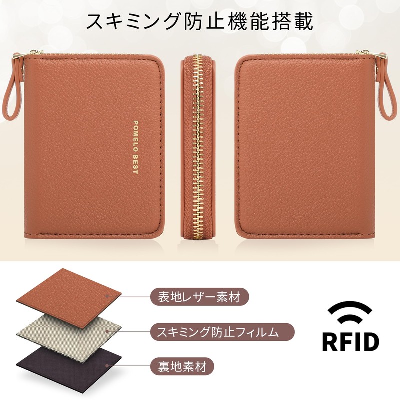 Pomelo Best Credit Card Case, Card Holder, Commuter Holder, Skimming