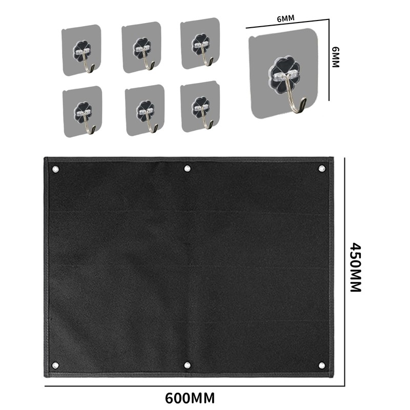 Vyanveo 60 x 45 cm Velcro Wall Patch Wall Velcro