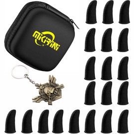 MIKIRINI Finger Sack, Game, Seamless, Sound Game, Finger Sack, Smartphone Games, Wilderness Action, PUBG Mobile Code Mobile, Apex, Yubisaku, Ultra Sensitive, Ultra-Thin, Carbon Fiber, Anti-Slip