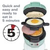Hamilton Beach Breakfast Sandwich Maker with Egg Cooker Ring, Customize