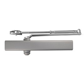 Dexter Commercial Hardware DCM1000-STD-SLIM-RW/PA-ALUM, Medium Duty Regular arm Surface Door Closers with Slim Cover, 689/ALUM, Aluminum