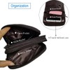 Men's Leather Waist Bag Belt Loop Purse 7.0 inch Phone
