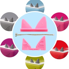 Replacement for Toniebox Cable Includes Electronic Buttons Replacement Ears (Pink+Cable)